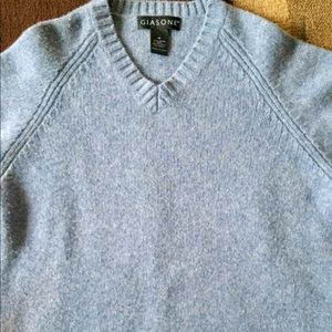 Men’s V-Neck Wool Sweater